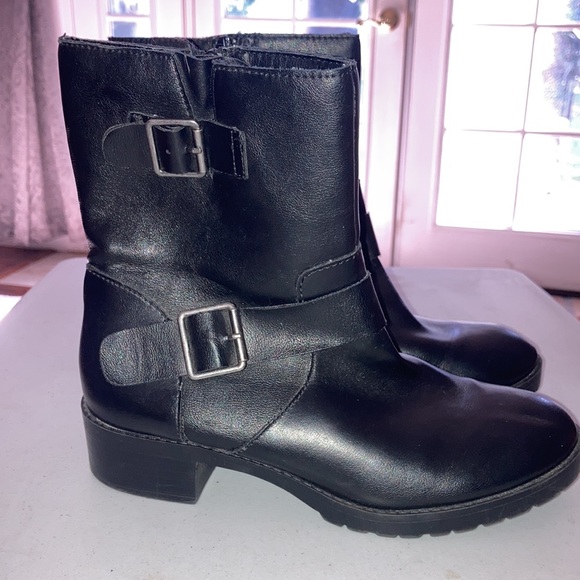 GUC Style & Co Gianara Moto Boots 6.5 - Picture 5 of 11